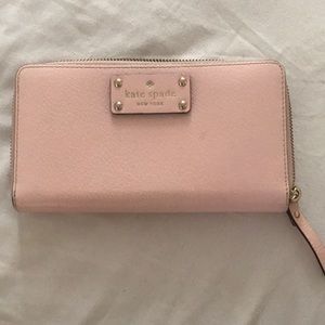 Kate Spade light pink wallet